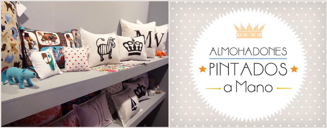 Nechi Decor Almohadones Pintados a Mano